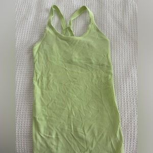 Lululemon ebb to street ribbed tank